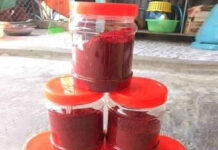 BỘT NGHỆ ĐỎ CAO CẤP CHO GÀ ĐÁ 100G